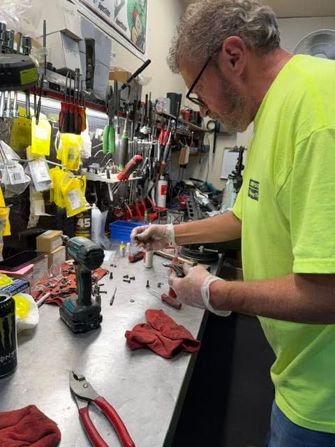 ANCO service technicians at work